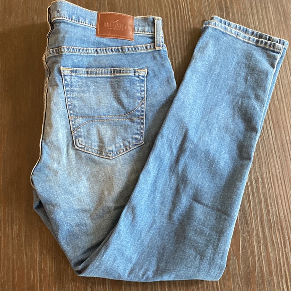Men’s Hollister jeans in size 34 x 30 length skinny Hollister epic flex. BNWT - Picture 7 of 10